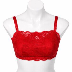 INSTANTShaping Red Lace Bra Size 38B